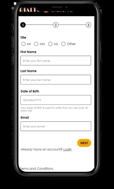 Rialto Casino UK Mobile